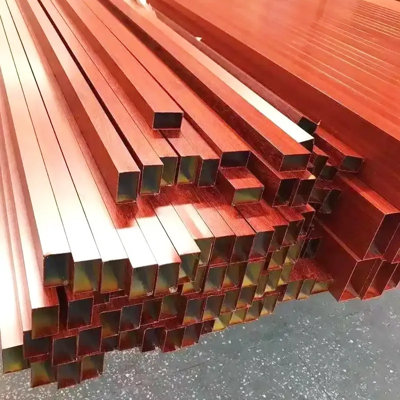 7075 Aluminijasta kvadratna cev
